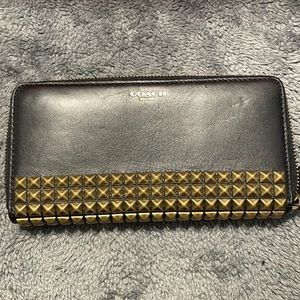 Coach studded wallet